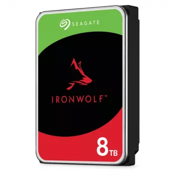 Seagate IronWolf ST8000VN002 disco rígido interno 8 TB 5400 RPM 256 MB 3,5 polegadas Serial ATA III