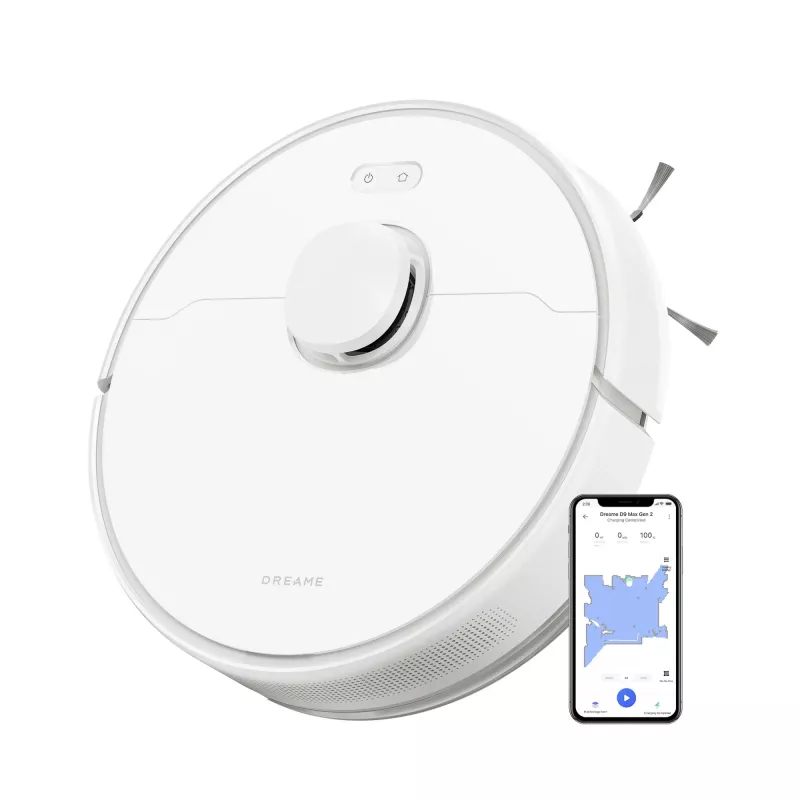 Robô aspirador Dreame D9 Max Gen 2 branco