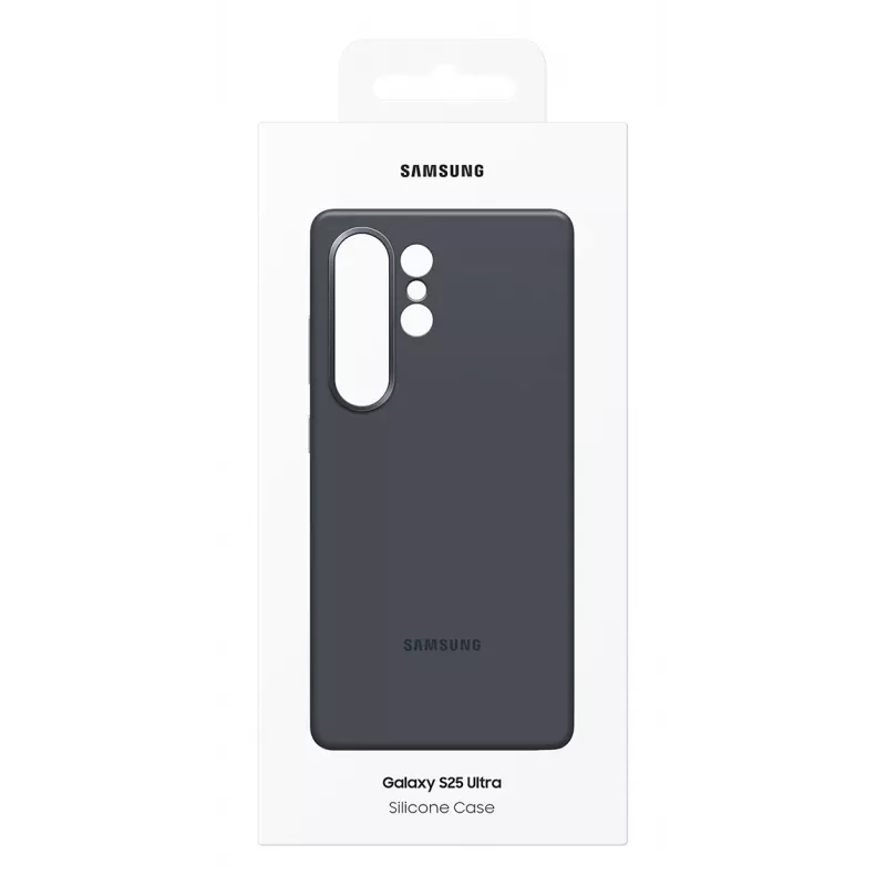 Samsung EF-PS938CBEGWW capa de silicone para Galaxy S25 Ultra, preta