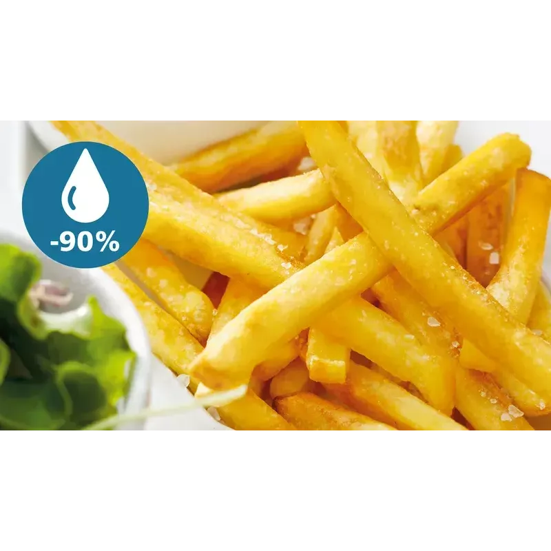 Fritadeira de ar quente Philips NA231/00 2000 Series — 6,2 L, 1700 W, 13 programas, tecnologia Rapid Air com menos gordura