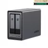 Sistema NAS Ugreen NASync DXP2800 2-Bay compacto Intel® N N100 8 GB DDR5 0 TB UGOS Pro preto