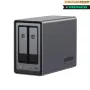 Sistema NAS Ugreen NASync DXP2800 2-Bay compacto Intel® N N100 8 GB DDR5 0 TB UGOS Pro preto