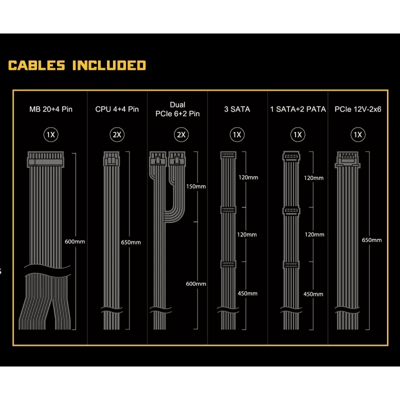 Fonte de alimentação ASROCK Challenger Cl-850g 850w 80+ Gold preto ATX
