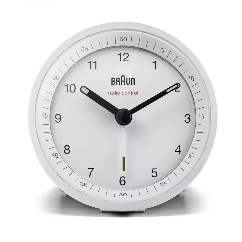 Despertador de quartzo Braun BC07W-DCF branco