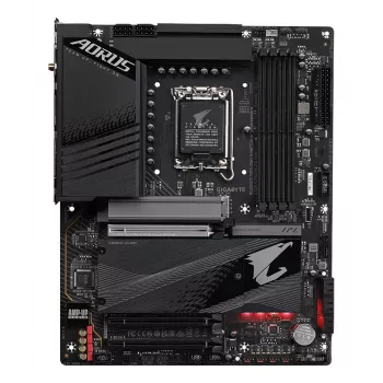 Placa-mãe GIGABYTE Z790 AORUS ELITE AX - Compatível com Intel Core 14.ª geração, 16*+2+1 fases Digital VRM, até 7600 MHz DDR5 (OC), 4x PCIe 4.0 M.2, Wi-Fi 6E, 2,5 GbE LAN, USB 3.2 Gen 2x2