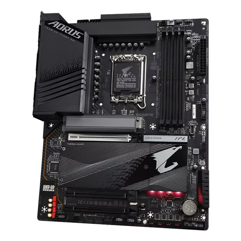 Placa-mãe GIGABYTE Z790 AORUS ELITE AX - Compatível com Intel Core 14.ª geração, 16*+2+1 fases Digital VRM, até 7600 MHz DDR5 (OC), 4x PCIe 4.0 M.2, Wi-Fi 6E, 2,5 GbE LAN, USB 3.2 Gen 2x2