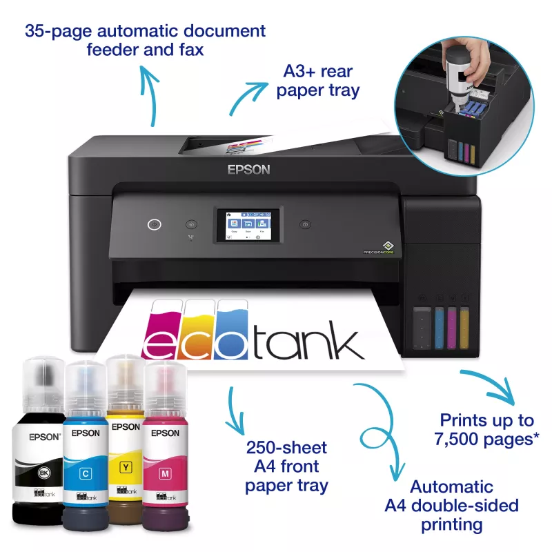 Epson EcoTank ET-15000 jato de tinta A3 4800 x 1200 DPI 17 ppm Wi-Fi