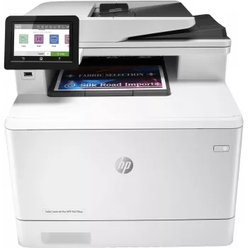 HP Color LaserJet Pro MFP M479fnw, imprimir, copiar, digitalizar, fax, e-mail, digitalizar para e-mail/PDF; ADF de 50 folhas sem curvatura