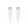 Samsung EP-DN975 - cabo USB - USB-C (M) para USB-C (M) - USB 2.0 - 1 m - alimentação USB (5A, 100 W) - branco - para Galaxy Note10, Note10+, Note10+