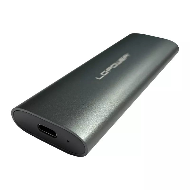 LC-POWER caixa para SSD M.2 (NVMe & SATA), USB 3.2 Gen.2x1, antracite - Lc-m2-c-multi-2