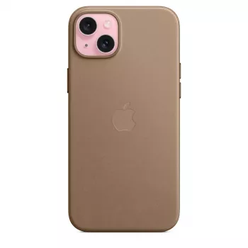 APPLE capa Apple FineWoven com MagSafe iPhone 15 Plus taupe