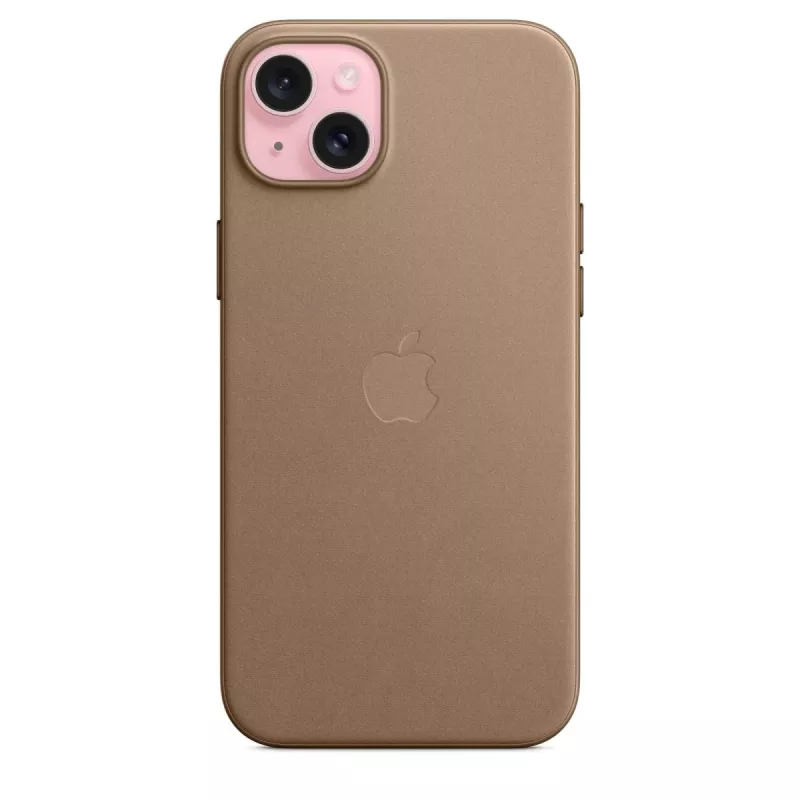 APPLE capa Apple FineWoven com MagSafe iPhone 15 Plus taupe