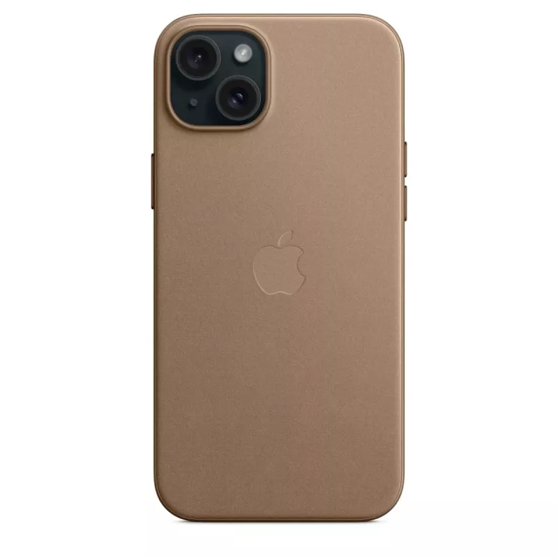 APPLE capa Apple FineWoven com MagSafe iPhone 15 Plus taupe