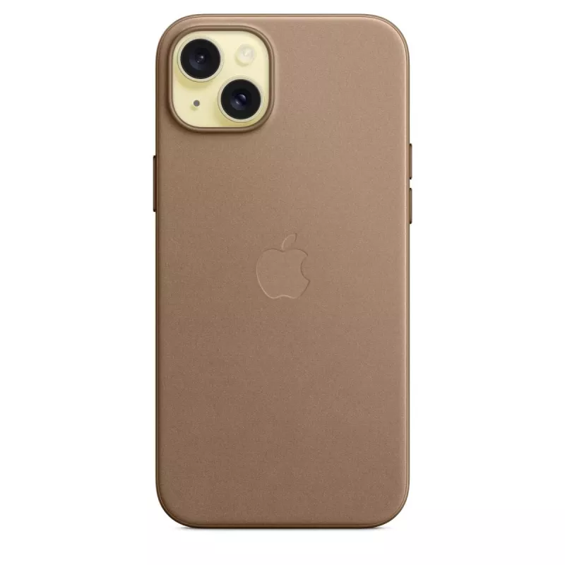 APPLE capa Apple FineWoven com MagSafe iPhone 15 Plus taupe