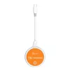 j5create JVAW62 ScreenCast USB-C® extensor de ecrã sem fios HDMI™, branco e laranja