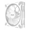 Ventoinha para caixa ASUS Prime MR120 120 mm 1600 RPM branca (pack de 3, LED, 58 CFM, 23 dB)