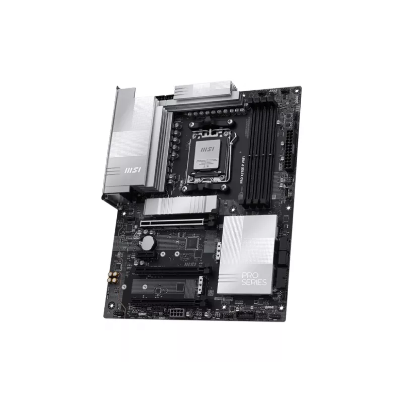 Placa-mãe MSI PRO X870E-P WIFI ATX — AMD X870E, Socket AM5, DDR5, 4 DIMM, Wi-Fi 7, 3× M.2, HDMI 2.1