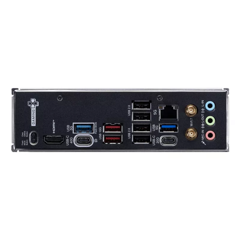 Placa-mãe MSI X870E GAMING PLUS WIFI AMD X870E Socket AM5 ATX