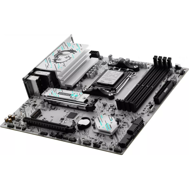 Placa-mãe MSI B840M GAMING PLUS WIFI6E microATX, Socket AM5, DDR5 até 256 GB, Wi-Fi 6E, 2,5GbE, M.2 x2, HDMI 2.1