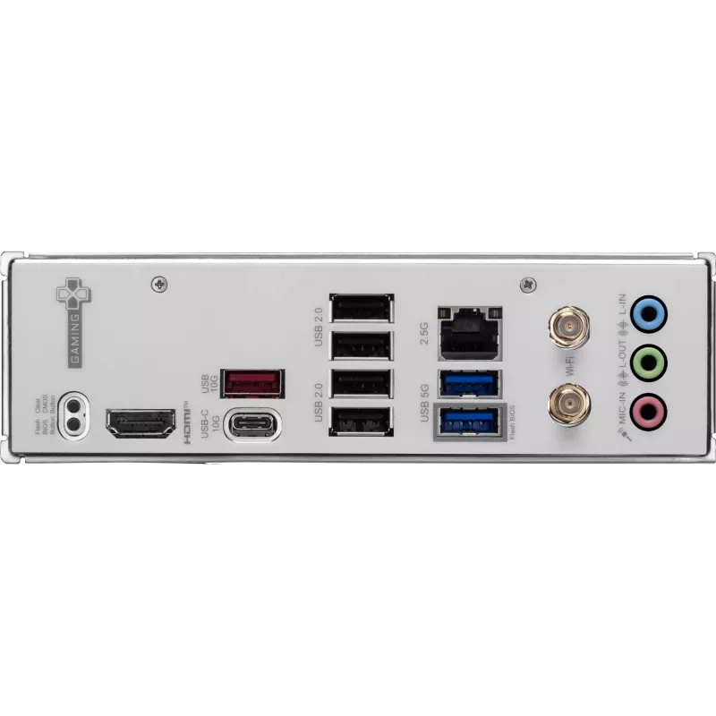 Placa-mãe MSI B840M GAMING PLUS WIFI6E microATX, Socket AM5, DDR5 até 256 GB, Wi-Fi 6E, 2,5GbE, M.2 x2, HDMI 2.1