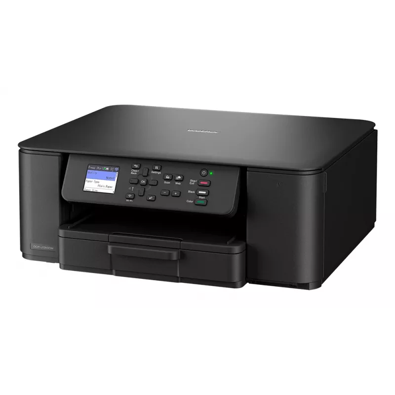 Impressora jato de tinta sem fios compacta 3-em-1 Brother DCP-J1310DW, jato de tinta, impressão a cores, 1200 x 6000 DPI, cópia a cores, A4, preto