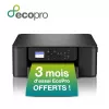 Impressora jato de tinta sem fios compacta 3-em-1 Brother DCP-J1310DW, jato de tinta, impressão a cores, 1200 x 6000 DPI, cópia a cores, A4, preto