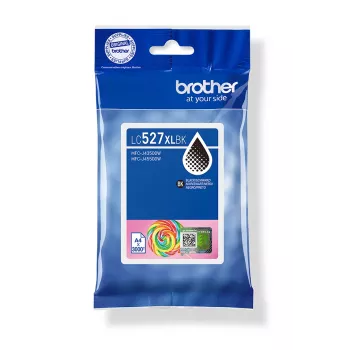 Tinteiro original Brother LC527XLBK de alta capacidade – preto, capacidade alta (XL), preto, tinta pigmentada, 1 unid., 3000 páginas, embalagem individual