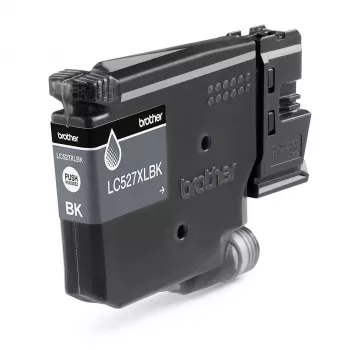 Tinteiro original Brother LC527XLBK de alta capacidade – preto, capacidade alta (XL), preto, tinta pigmentada, 1 unid., 3000 páginas, embalagem individual