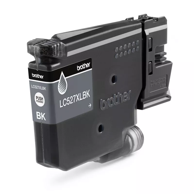 Tinteiro original Brother LC527XLBK de alta capacidade – preto, capacidade alta (XL), preto, tinta pigmentada, 1 unid., 3000 páginas, embalagem individual