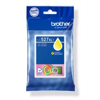 Tinteiro original Brother LC527XLY de alto rendimento – amarelo