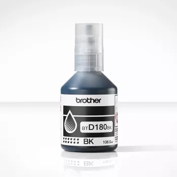 Frasco de tinta original Brother BTD180BK preto