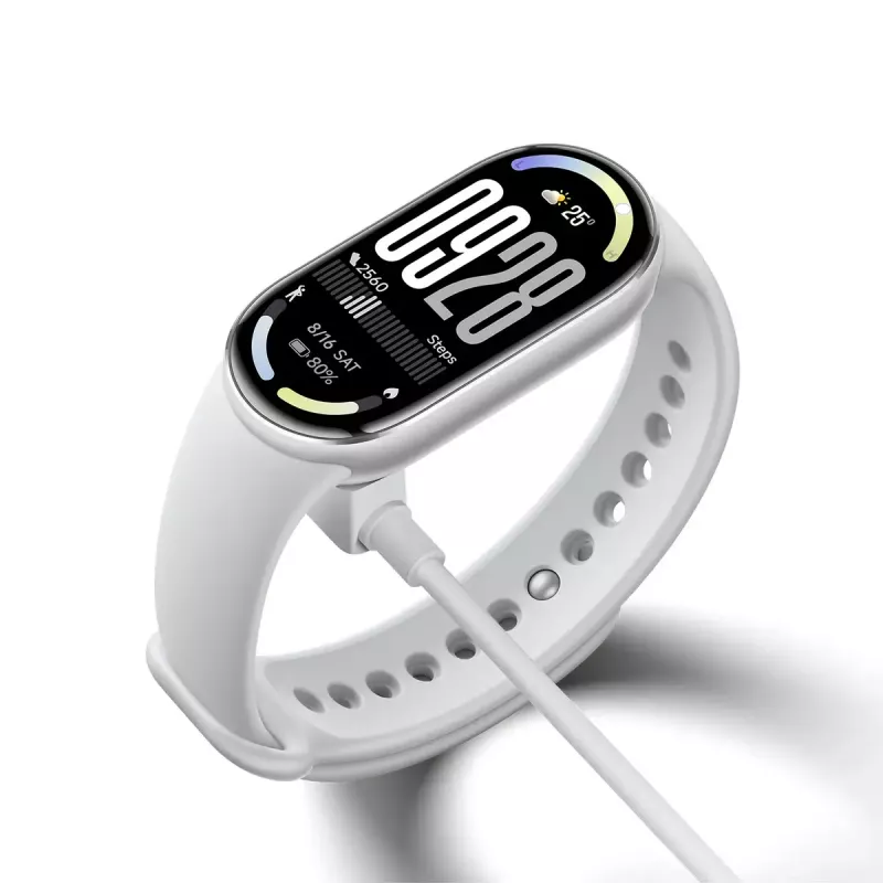Pulseira de atividade Xiaomi Smart Band 10 — ecrã AMOLED de 1,72 polegadas, rosa, até 21 dias de autonomia
