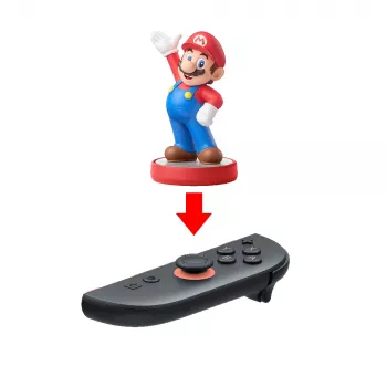 Nintendo Joy-Con 2 (R) vermelho-claro, joystick, Nintendo Switch 2, botão Home, analógico/digital, sem fios, Bluetooth