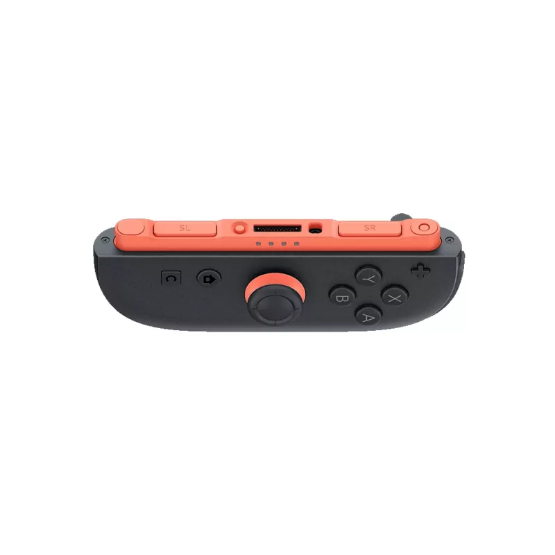 Nintendo Joy-Con 2 (R) vermelho-claro, joystick, Nintendo Switch 2, botão Home, analógico/digital, sem fios, Bluetooth