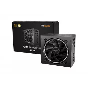 be quiet! Pure Power 13 M | 550W Fonte de alimentação 20+4 pin ATX ATX preto