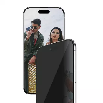 PanzerGlass SAFE. Proteção de ecrã com privacidade para Apple iPhone Air — vidro temperado, Ultra-Wide Fit, EasyAligner, resistente a riscos e choques