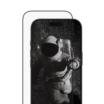 PanzerGlass ® Ceramic II Película de proteção de ecrã iPhone 17 | iPhone 16 Pro | Ultra-Wide Fit com EasyAligner