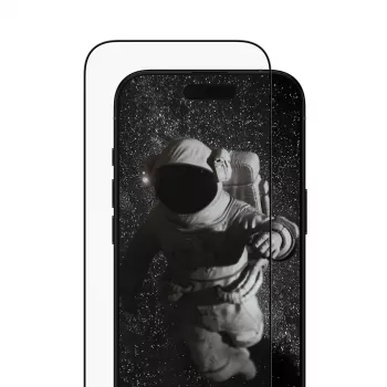 PanzerGlass Ceramic II Película de proteção de ecrã para iPhone Air Ultra-Wide Fit com EasyAligner, vidro temperado, PET, silicone, transparente, 1 unid.