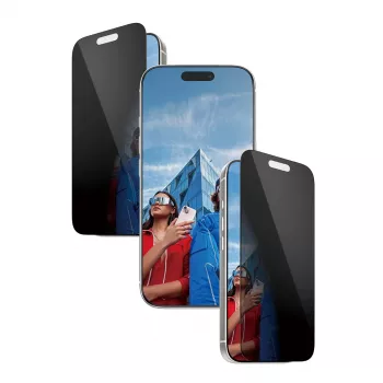 PanzerGlass ® 2-Way Privacy Screen Protector iPhone 17 Pro | Ultra-Wide Fit c. EasyAligner