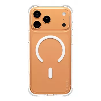 PanzerGlass CARE™ by ® Samba Case Transparente c. White MagSafe iPhone 17 Pro Max