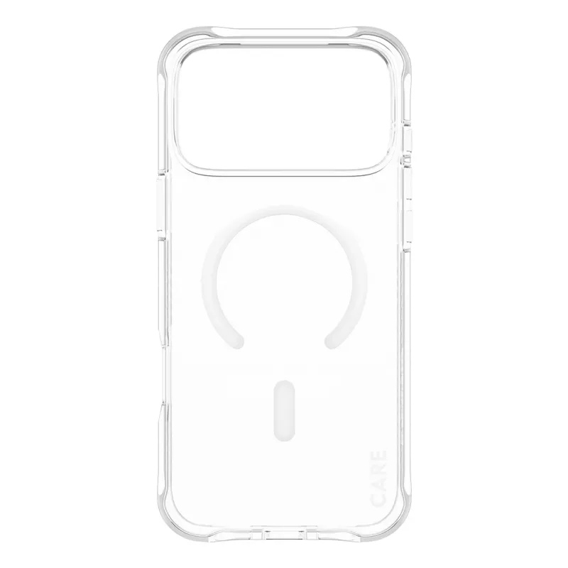 PanzerGlass CARE™ by ® Samba Case Transparente c. White MagSafe iPhone 17 Pro Max