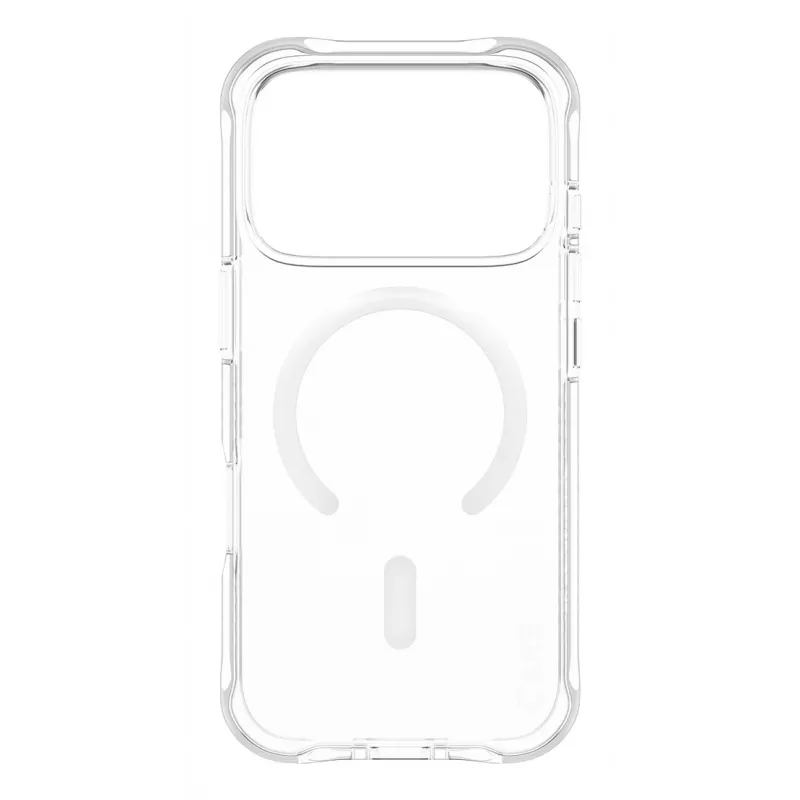 PanzerGlass CARE™ by ® Samba Case Transparente c/ MagSafe Branco iPhone 17 Pro