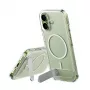 PanzerGlass CARE by Feature Capa, transparente, com Kickstand & MagSafe, iPhone 17