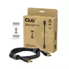 Club 3D CAC-1094 cabo DisplayPort 2.1 certificado VESA DP80 8K 240 Hz, 2 m (6,56 ft), preto