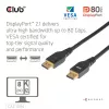 Club 3D CAC-1094 cabo DisplayPort 2.1 certificado VESA DP80 8K 240 Hz, 2 m (6,56 ft), preto