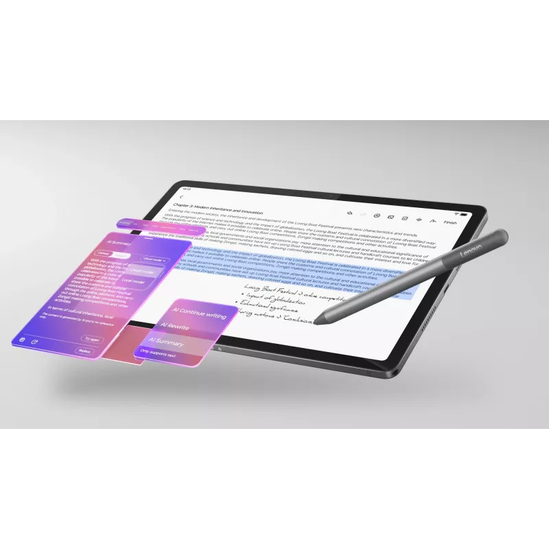 Lenovo Idea Tab Mediatek 128 GB 27,9 cm (11 polegadas) 8 GB Wi-Fi 5 (802.11ac) Android 15 cinzento