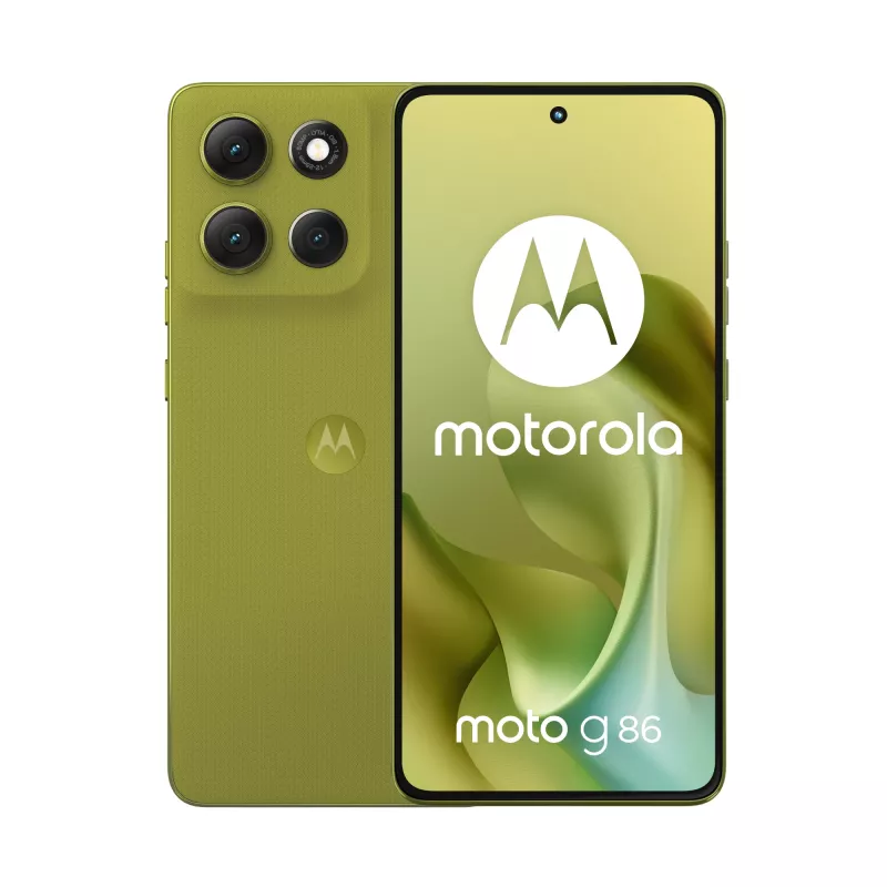 Motorola moto g86 5G 16,9 cm (6,67 polegadas) Dual SIM Android 15 USB Type-C 8 GB 256 GB 5200 mAh verde