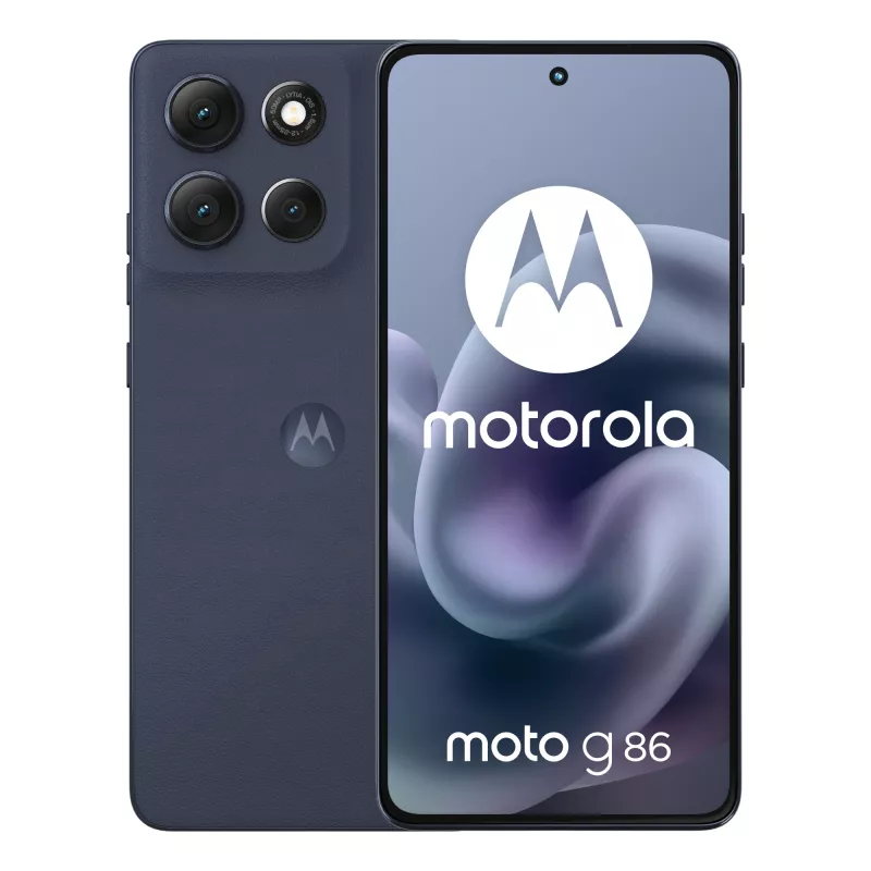 Motorola moto g86 5G 16,9 cm (6,67 polegadas) Dual SIM Android 15 USB Type-C 8 GB 256 GB 5200 mAh azul-escuro