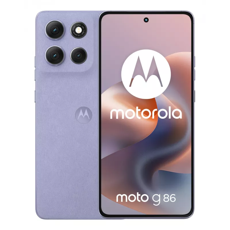 Motorola moto g86 5G 16,9 cm (6,67 polegadas) Dual SIM Android 15 USB Type-C 8 GB 256 GB 5200 mAh lilás