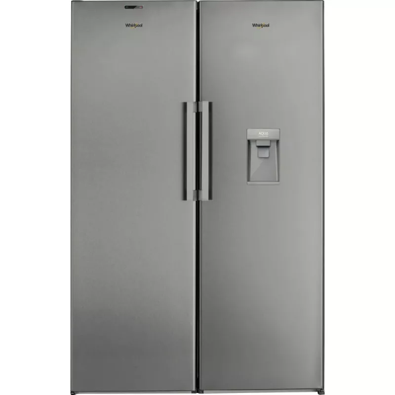 Whirlpool UW8 F2Y XBI F 2 Congelador vertical 263 L aço inoxidável